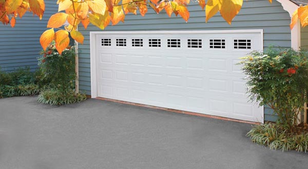 Olympus-2 image Olympus traditional garage door, view 2