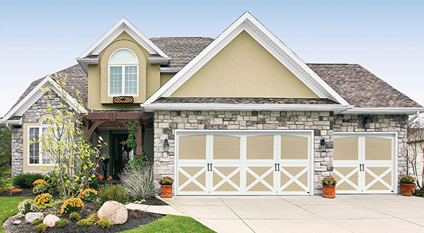 CarriageCourt-2 image Carriage Court carriage house garage door, view 2