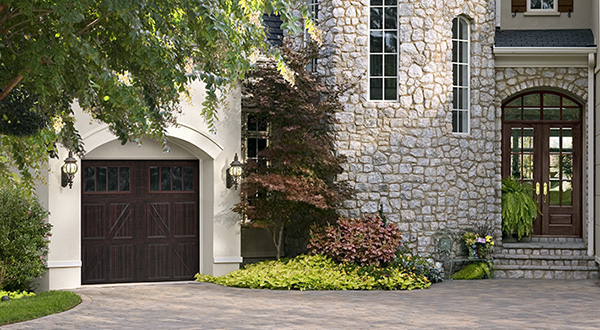 Classica-4jpg image Classica carriage house garage door, view 4